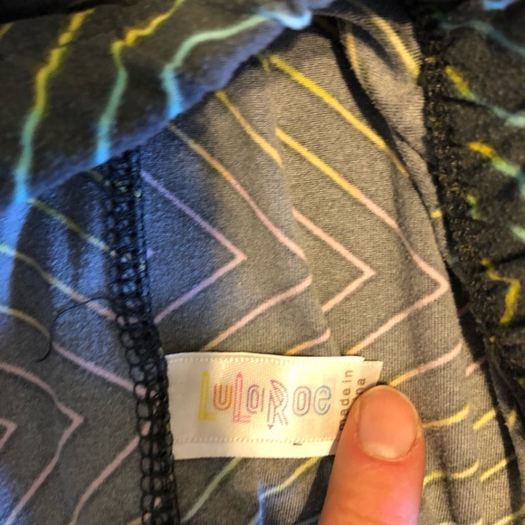 Leggings. One size. Comfy AND super cute. - Picture 6 of 7